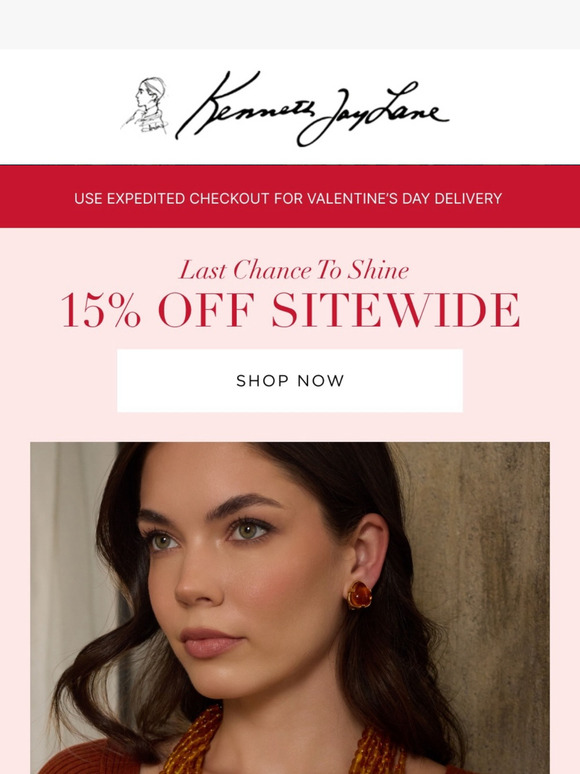 Last Chance for 15% Off ❤️