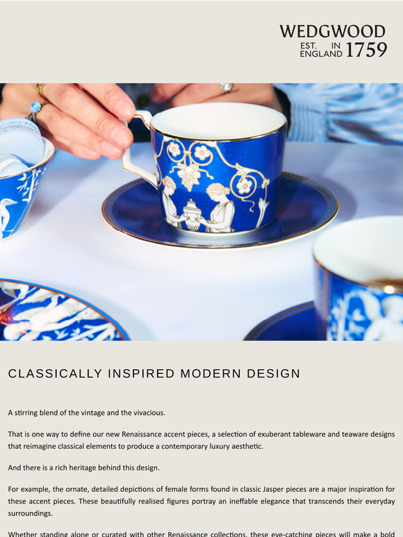 Classically inspired modern design