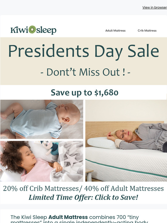 Presidents Day SALE is Here!