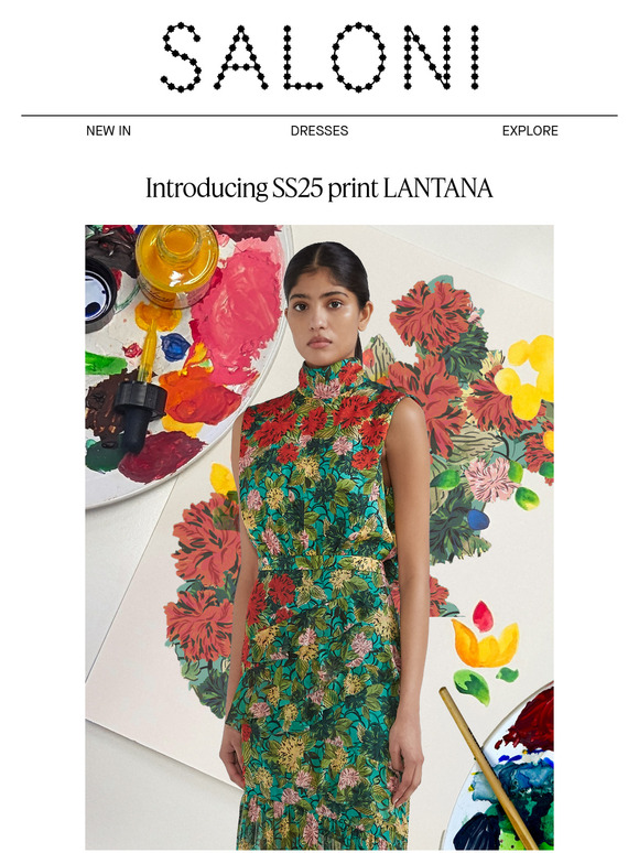 Introducing SS25 print LANTANA