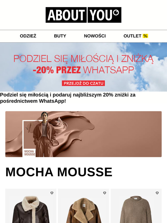 Podziel się miłością, podaruj 20% zniżki