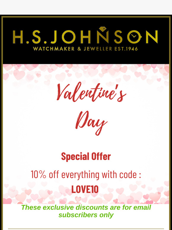 ❤️ 10% off everything |  Valentines Day Offer