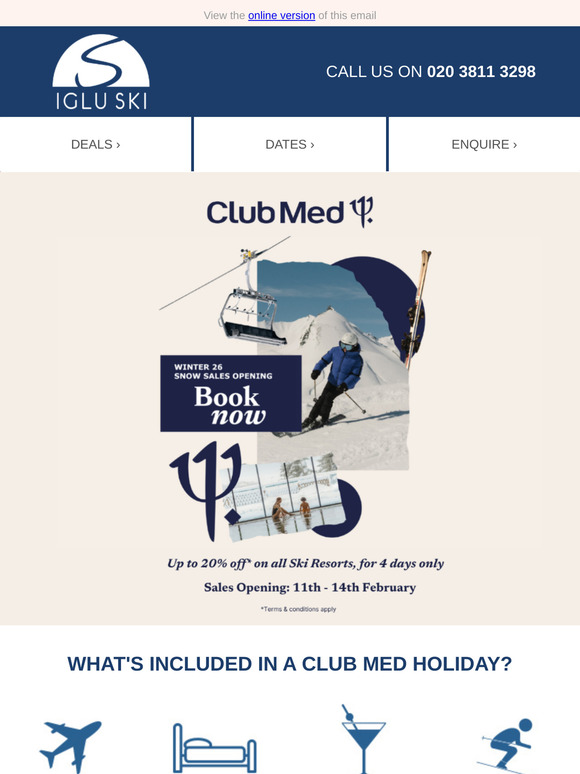 Club Med – Save Up to 20% on Premium All-Inclusive Holidays Next Season!