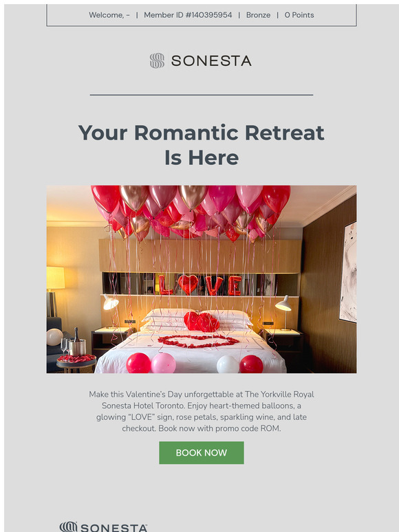 Love is in the Air at The Yorkville Royal Sonesta