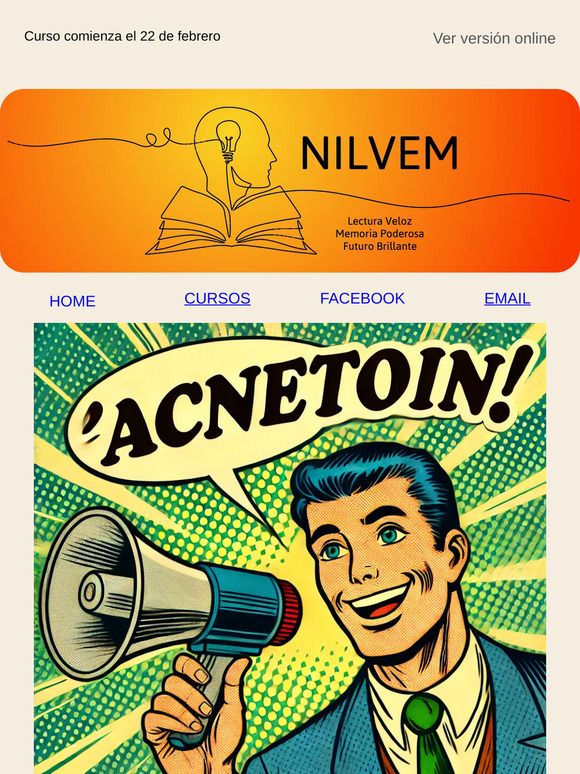 ¡ACNETÓIN!
