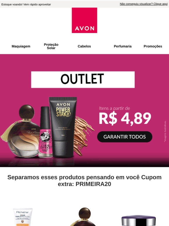 Outlet ON! ️ Itens a partir de R$4,89!