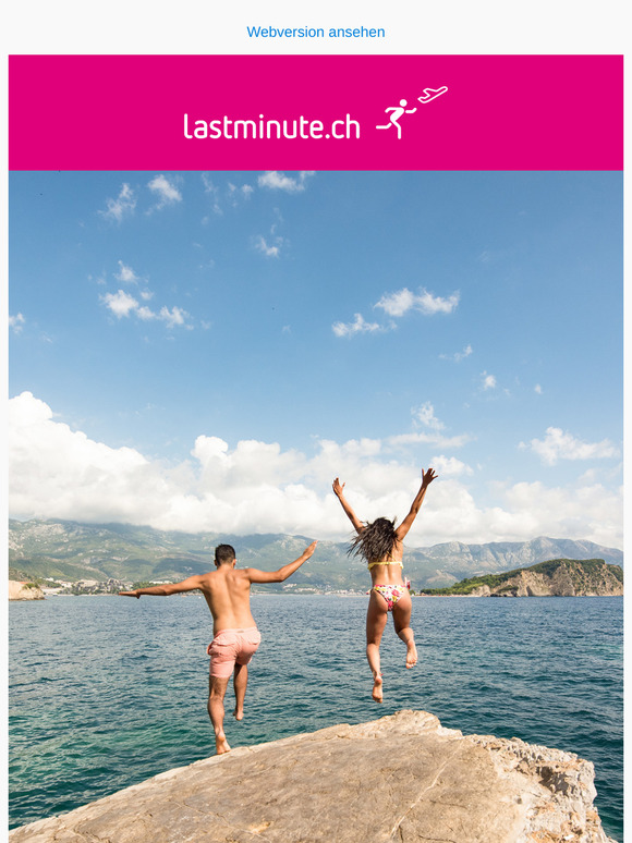 Top Last Minute Angebote des Monats