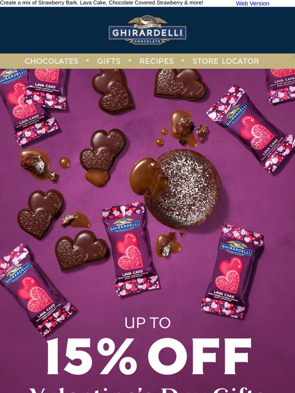 Final Days for 15% Off Pick & Mix Chocolate