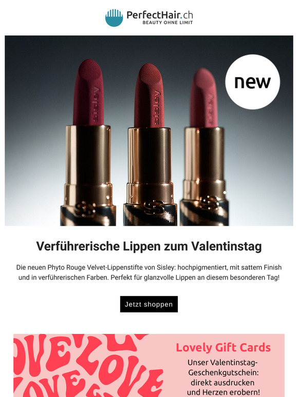 Rabatte & verführerische Neuheiten für den Valentinstag