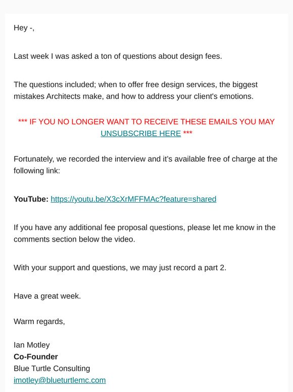 Your Design Fee Questions Answered