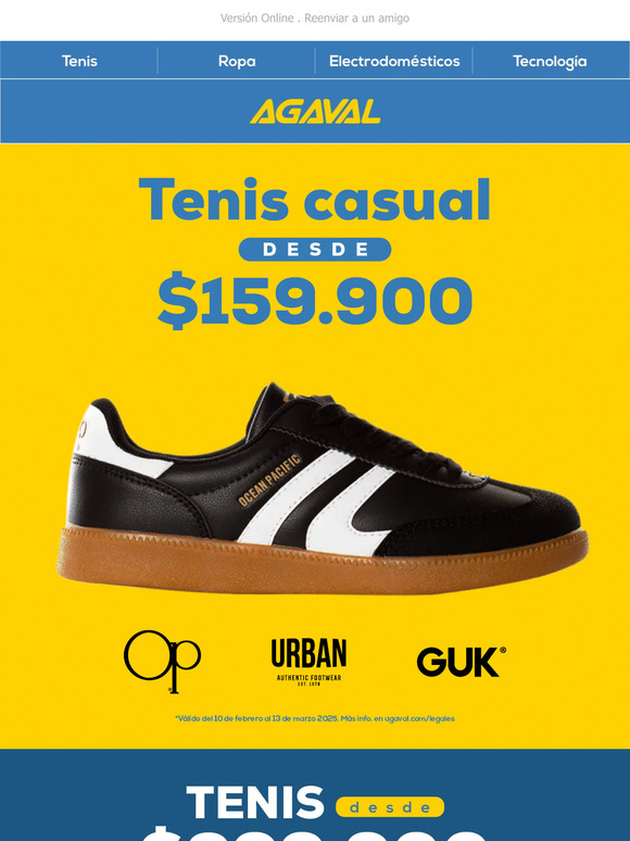 Tenis 100% originales