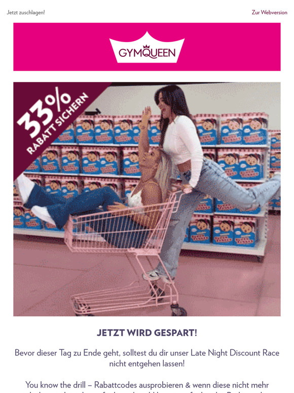 Runter von der Couch - jetzt wird geshoppt!