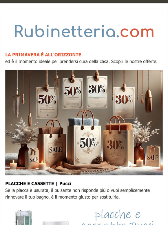 Rubinetteria.com | Affari invernali