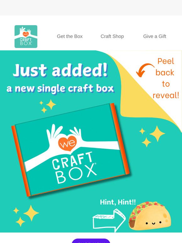 🎉 A Brand-New Single Craft Box Added to the Shop! 🎁