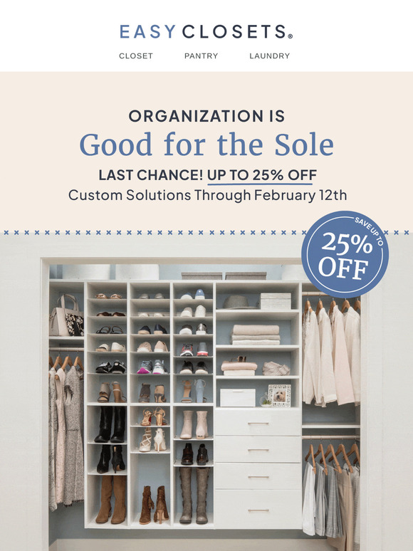 Ends Tomorrow: Up to 25% Off