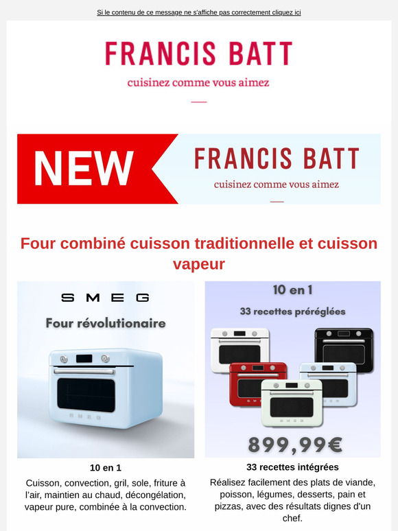 Les nouveautés du début d'année chez Francis Batt