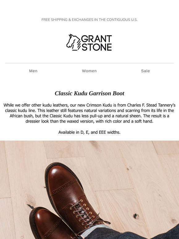 Discovering the Classic Kudu Garrison Boot