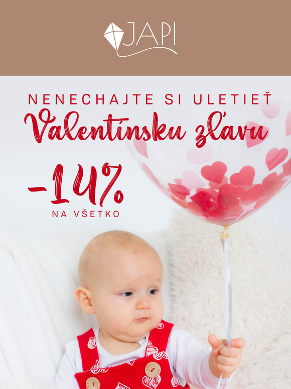 💖 Valentínska láska so ZĽAVOU 14 % – už len posledné 3 dni! 💖