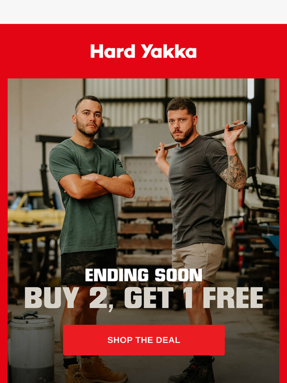 Buy 2 get 1 FREE is here, but not for long!