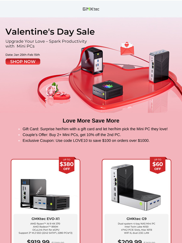📣Last Chance!👩‍❤️‍👨Up to 55% Off – Valentine’s Sale Ends Soon!