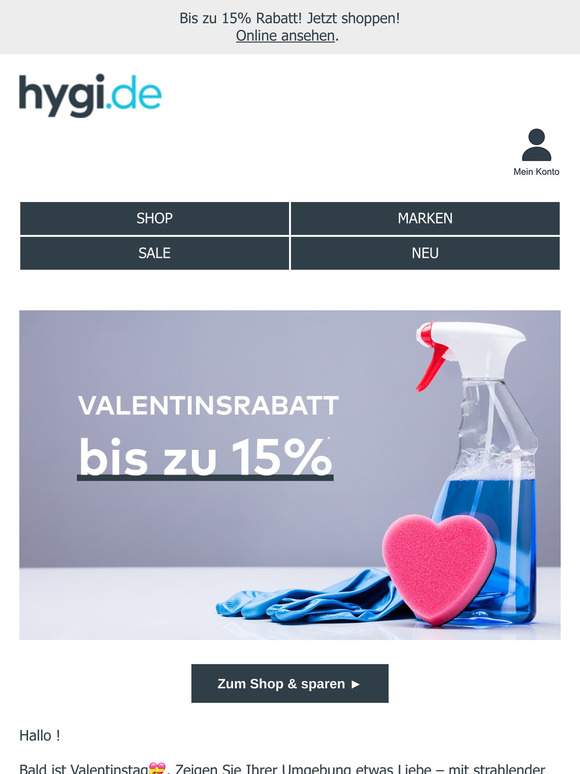 💖 Valentinstag-Special: Alles Liebe! Alles günstig! 💖