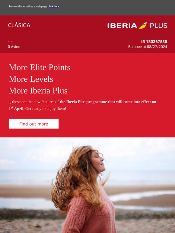 Iberia Plus is evolving with you