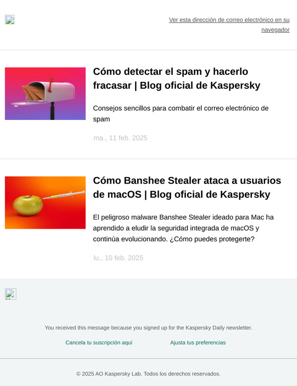 Blog oficial de Kaspersky