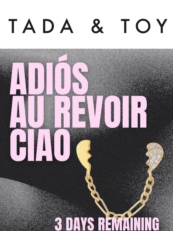 You Only Have 3 Days Left - 70% Off Everything 💔