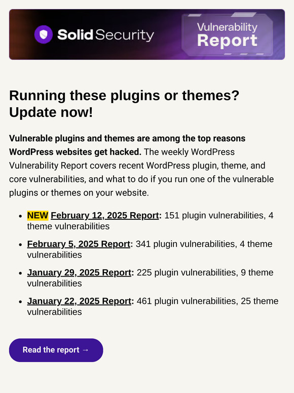 ⚠️ Weekly Vulnerability Report: 155 Vulnerabilities