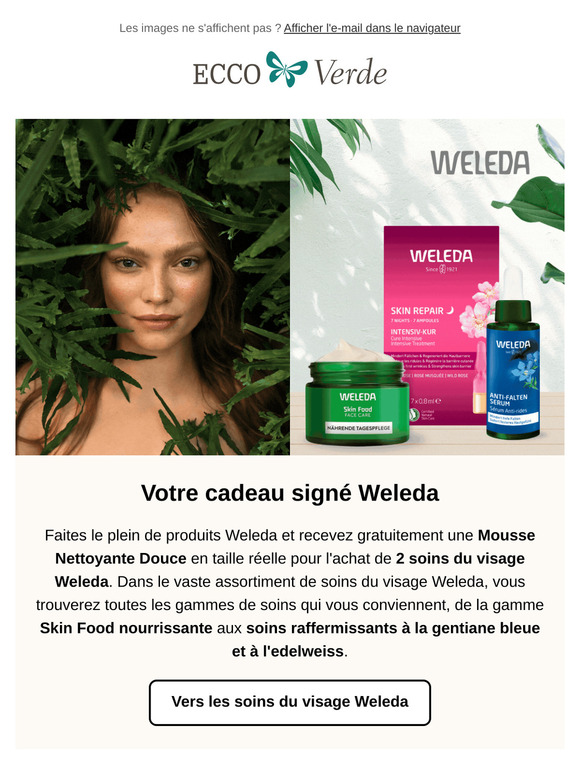 Acheter les soins du visage Weleda et s'assurer un cadeau 🎁