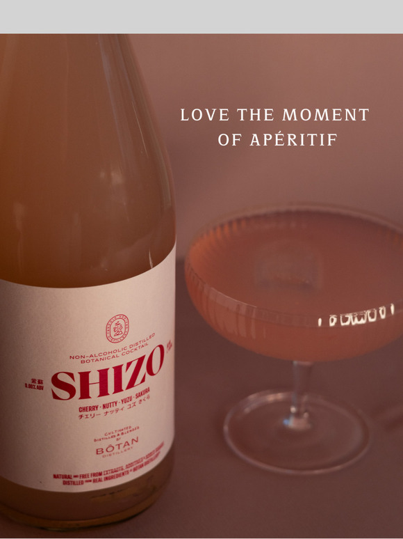 Sip into Elegance - Celebrate Valentine’s with Shizo