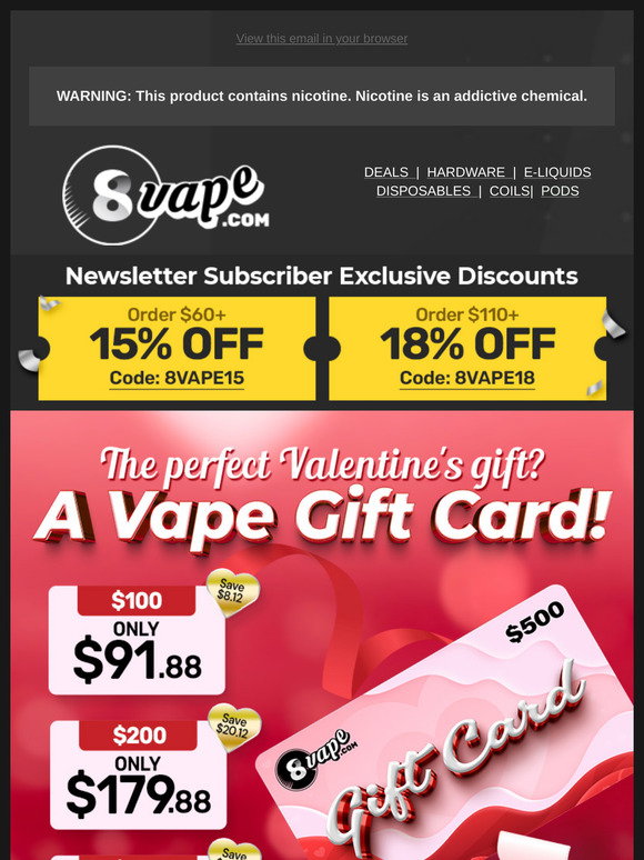 elf bar vape uk Eight Vape Coupon Code 20 20 Off + Verified EightVape Promo Code & Coupons  Element Vape main image 0