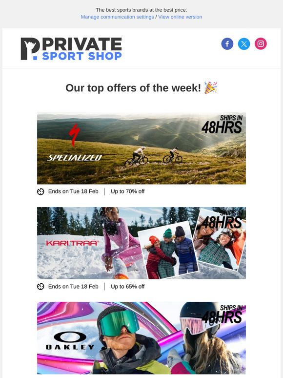 🏆 Top offers of the week!
