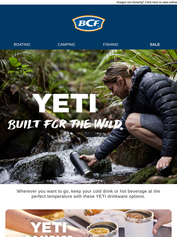 Add more YETI to your stash, —.