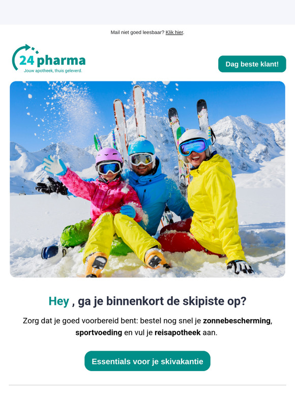 Hey, ga je binnenkort skiën? ⛷️