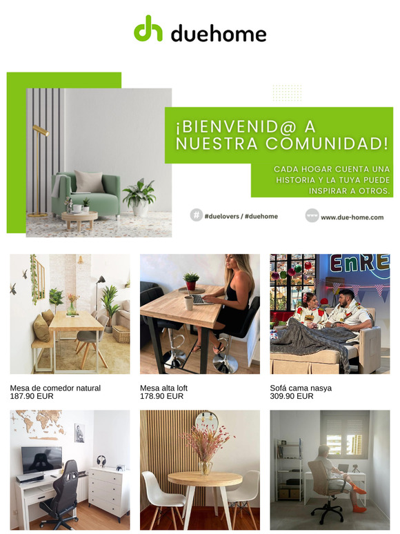 ✨ Inspírate con Duehome ✨