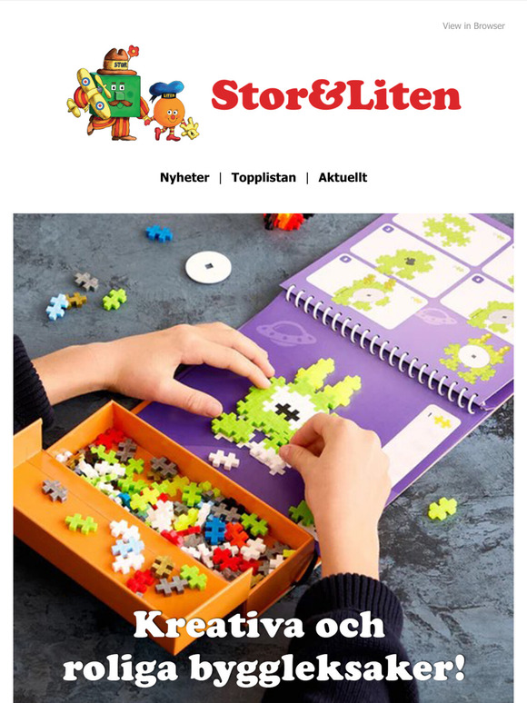 Släpp loss fantasin med roliga byggleksaker! 🤩