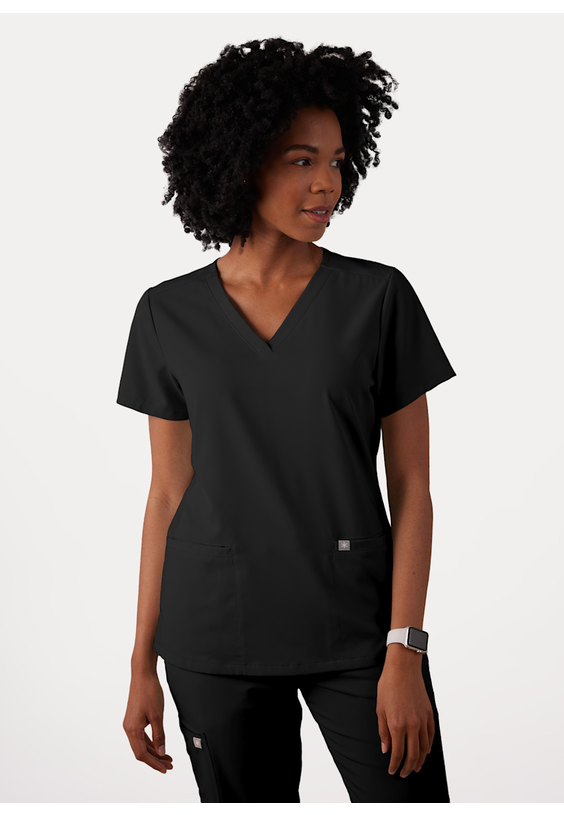Beyond Indulgence Unity 3-Pocket V-Neck Scrub Top