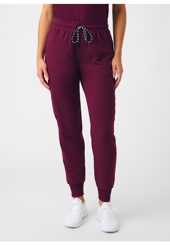 Beyond Happy Cloud Nine 6-Pocket Knit Waistband Cargo Jogger