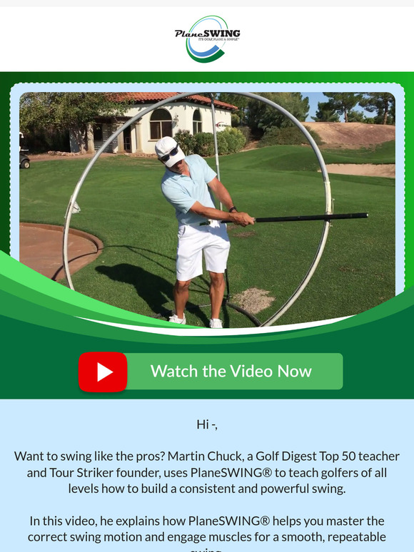 Improve Your Swing with Martin Chuck’s Tips