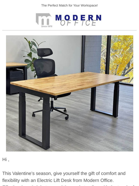 Fall In Love With Our Electric Lift Desks