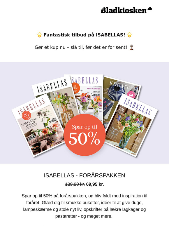 ⚡️ TILBUD på ISABELLAS ⚡️
