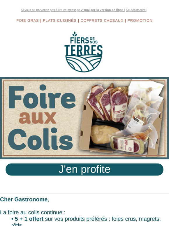 ⌚ Offre Foire : Commandez avant ce soir minuit pour être livré mardi 25 février !