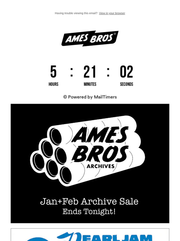 Jan+Feb Archive Sale - ENDS SOON
