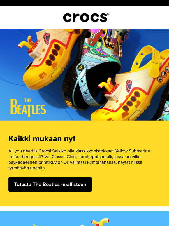Kaikki mukaan nyt: The Beatles -mallisto on täällä!