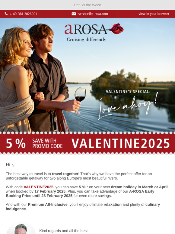 Love is in the A-ROSAir! 🌹