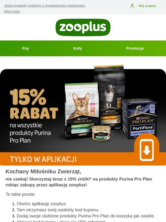 Teraz -15% na Pro Plan!
