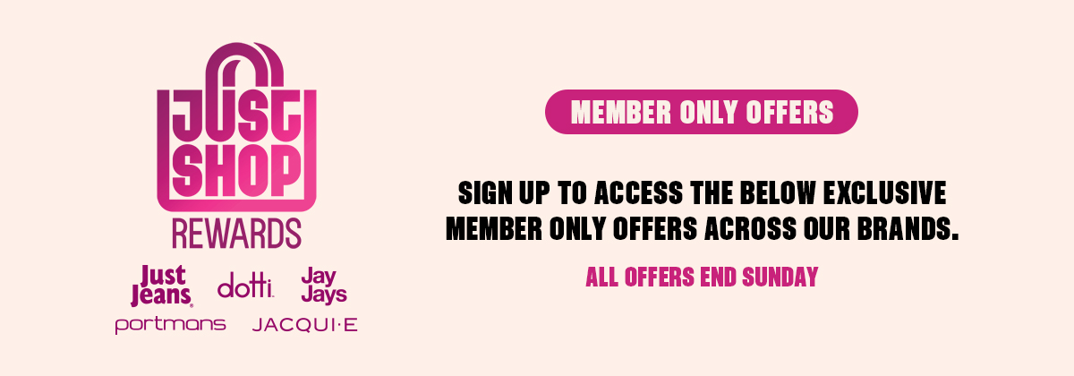 Shop across our brands with these offers