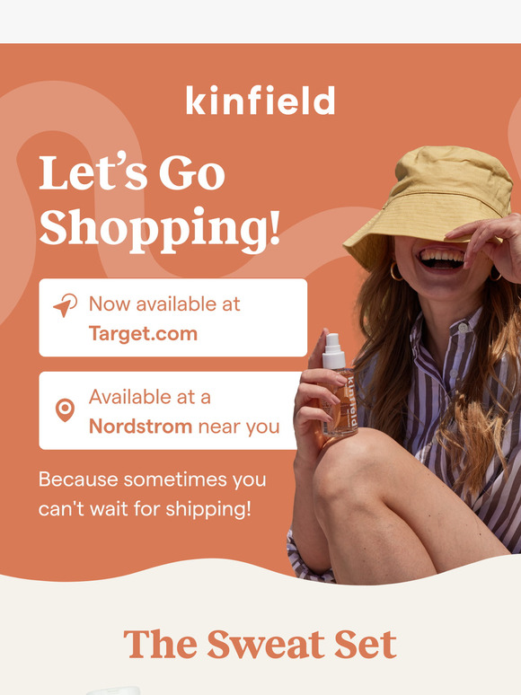 Now at Nordstrom & Target!