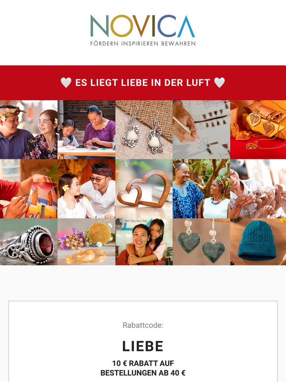 Wir haben an Sie gedacht Ihr 10 €-Rabattcode